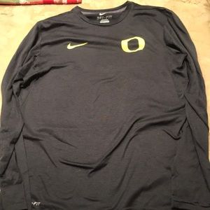 Oregon Ducks Nike Dri-fit Long Sleeve